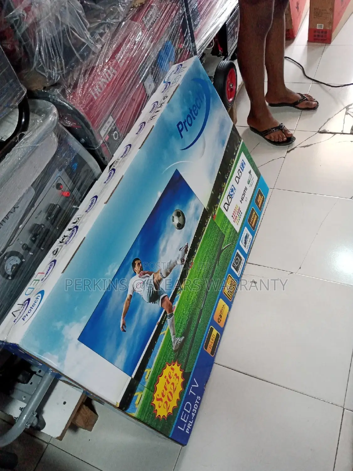 TV 43 Protech Digital Satellite Tv New Jn Box 1080p Brand Tv