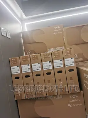 Elegant ~Tcl 43” Android Ok Google TV