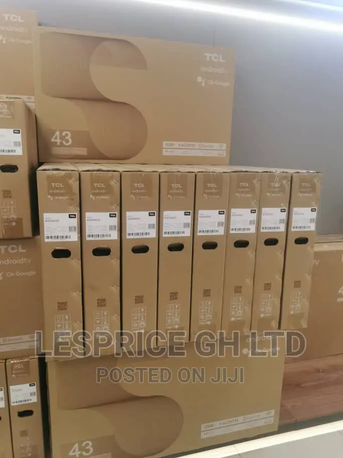 Top Quality ~TCL 43” Android TV