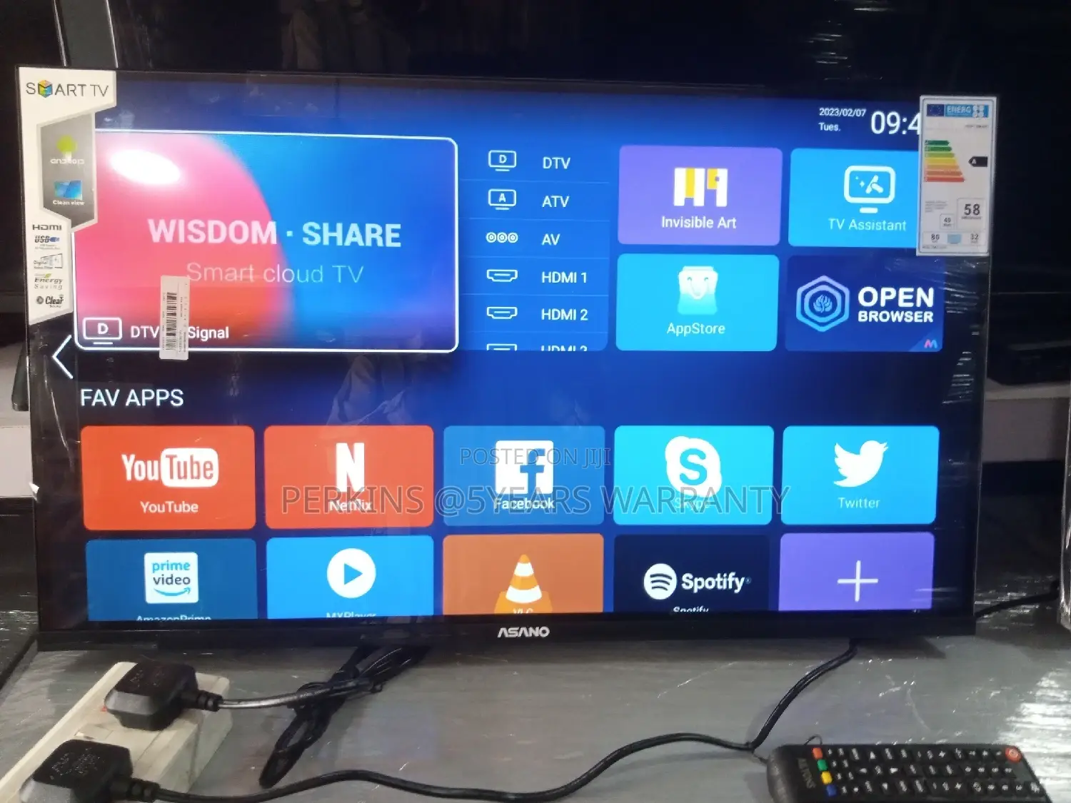 Tv Asano Smart TV HDMI/ Clean View Tv Tv
