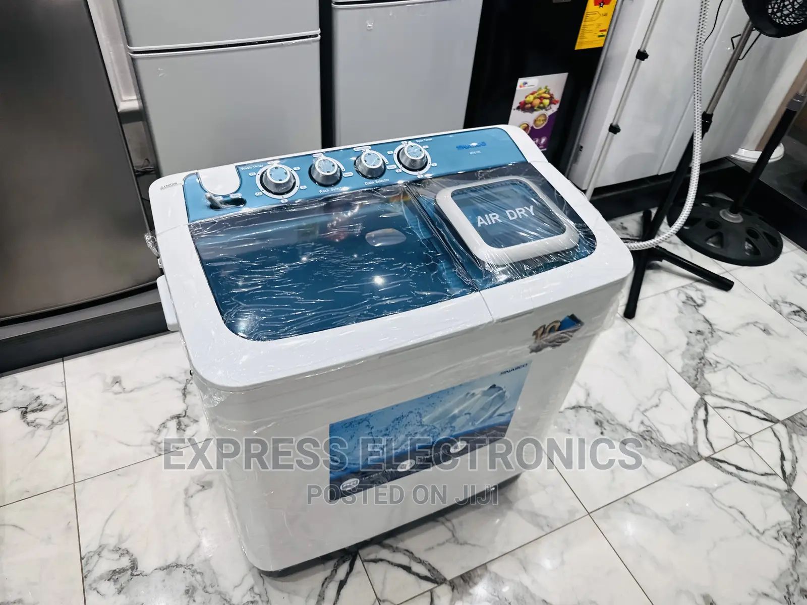Sleek and Unique Design Nasco 12kg Topload Twintub WM