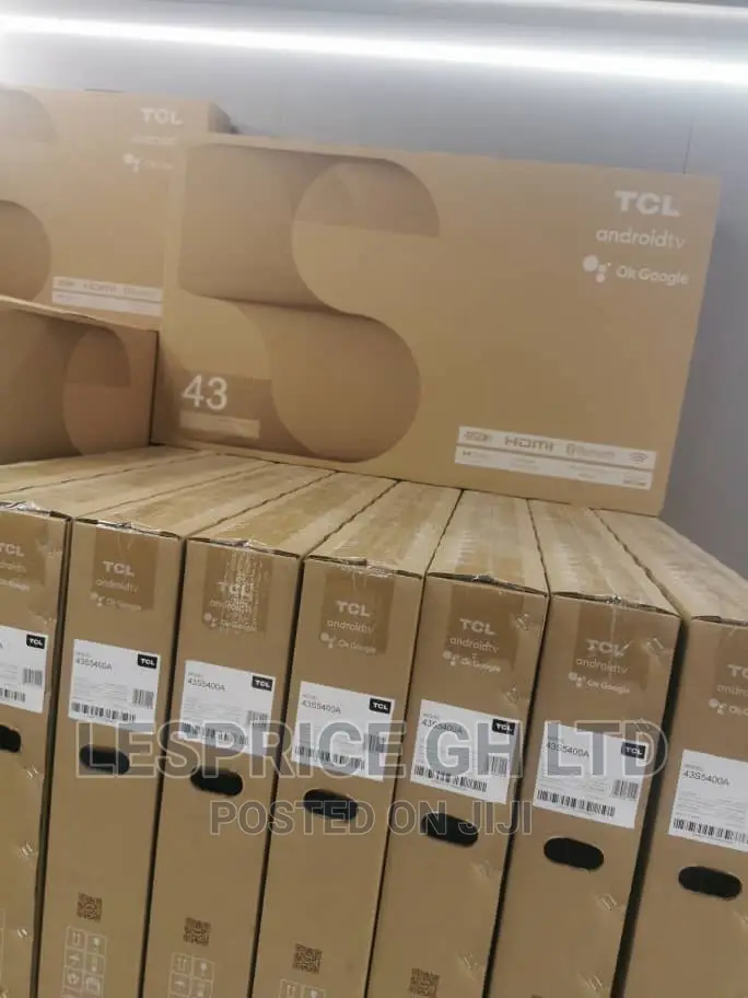 Exclusive ~TCL 43” Android Smart FHD Tv