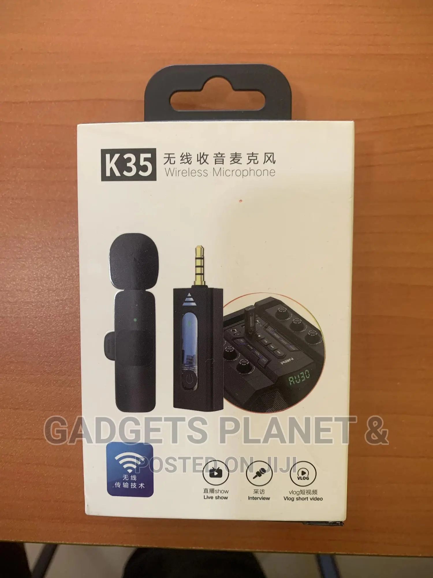 Wireless Microphone For Vlogging Interview And Live Show