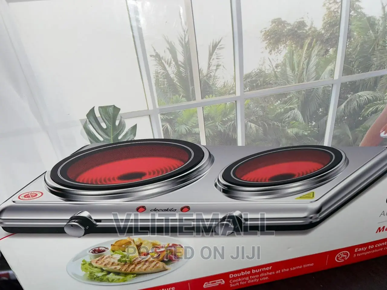 Decakila 1200+900W Ceramic Cooker (KECC013M)