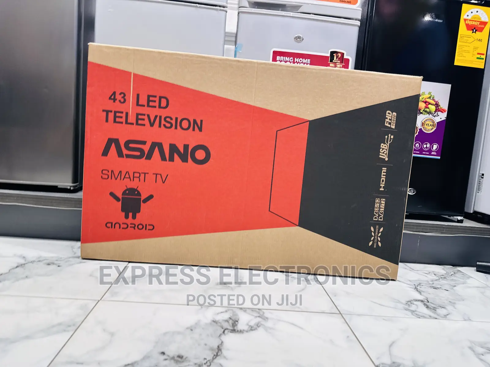 Less Expensive Asano Smart Android 43”Tv