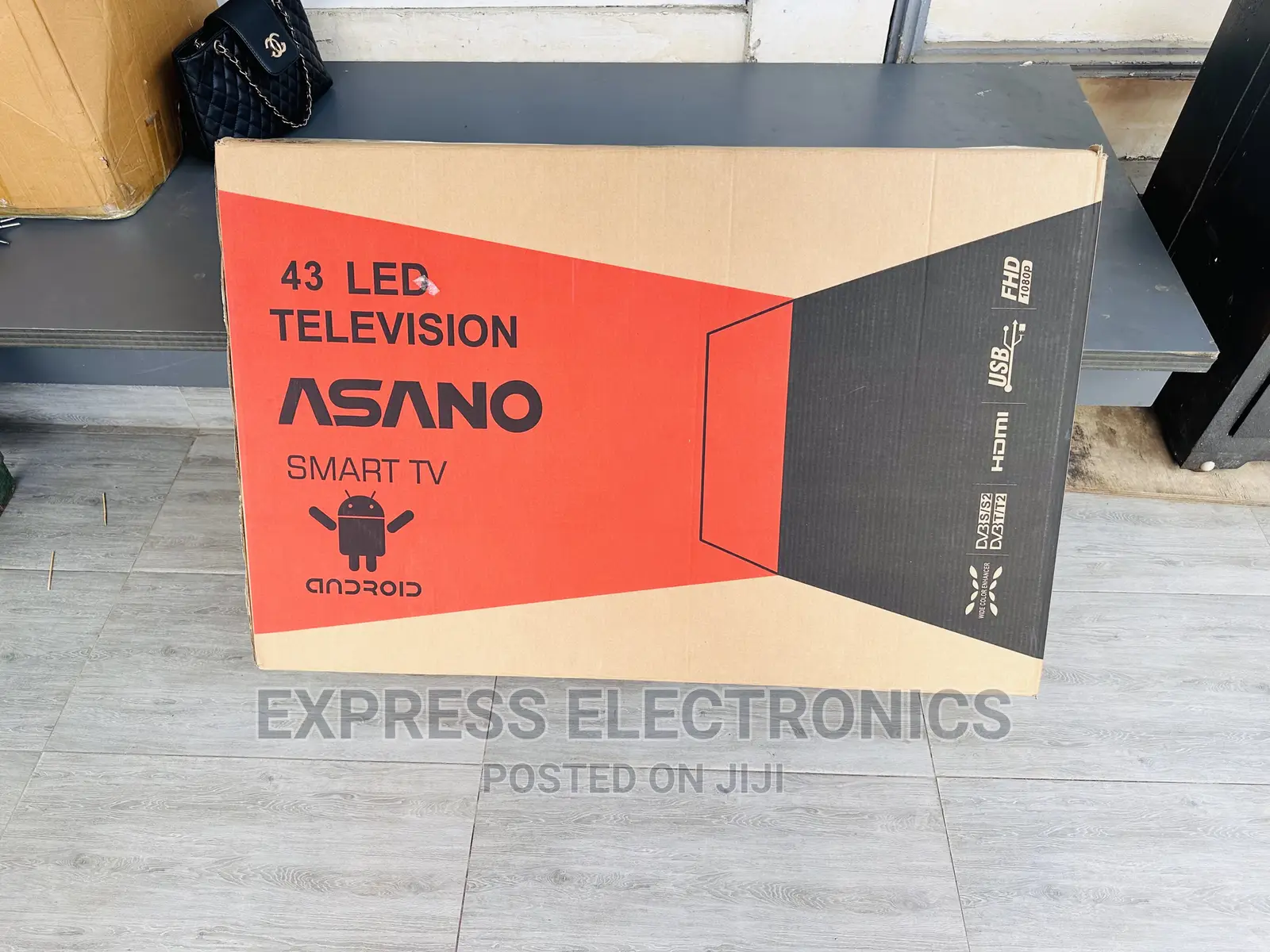Asano Best in the Market 43”Smart FHD Tv