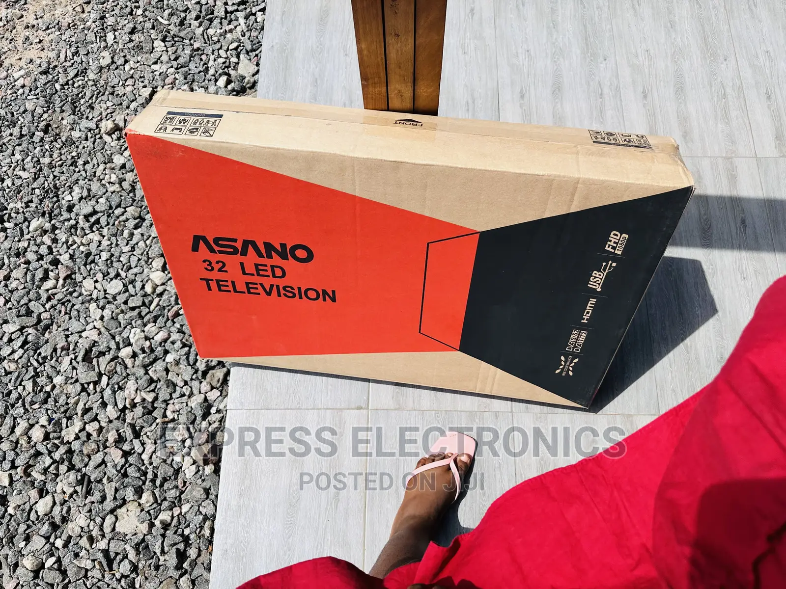 Clear and High Definition Images Asano Smart 32” Tv FHD