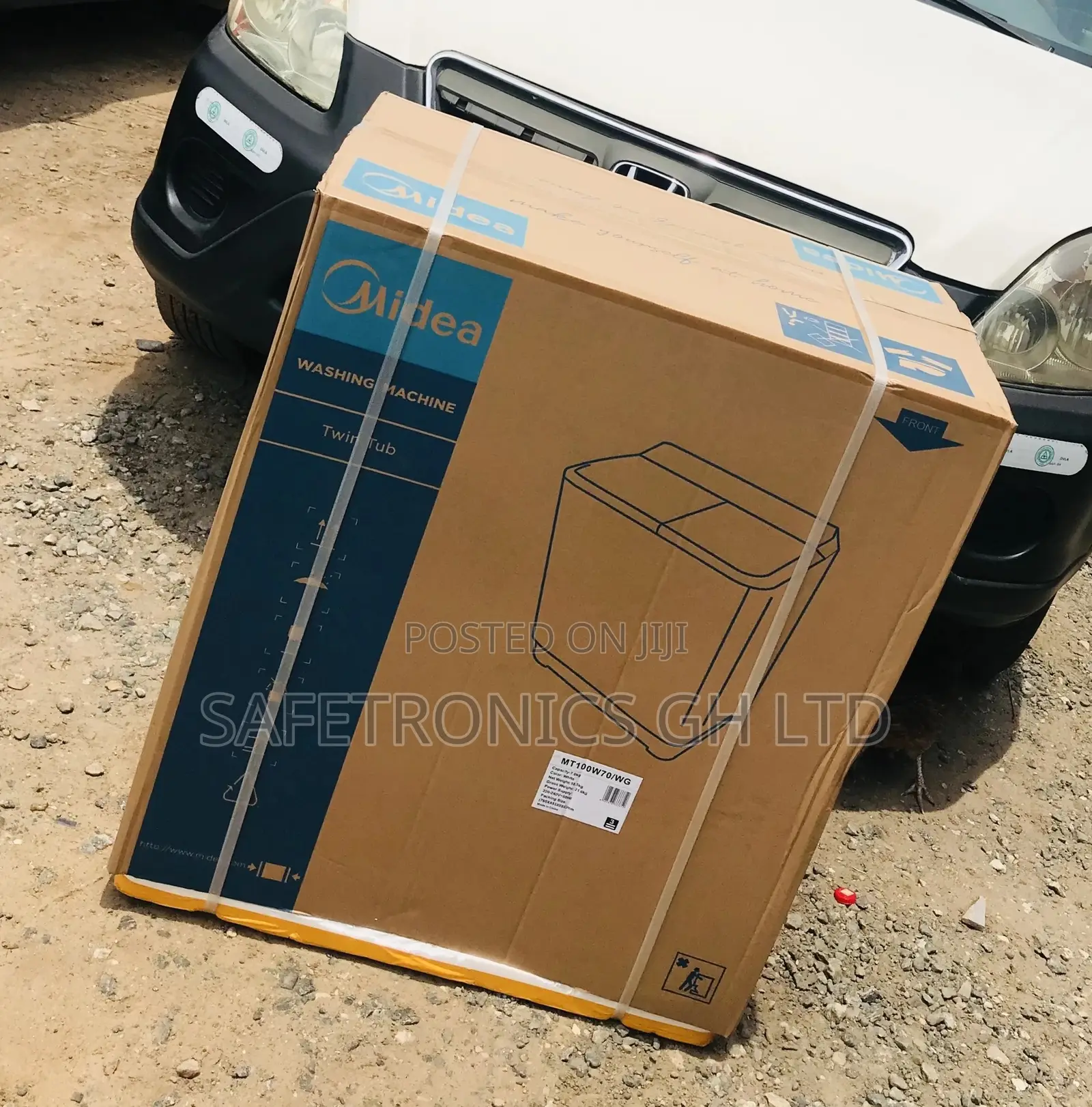 Childlock Washingmachine Topload Semiautomatic Midea 12kg 