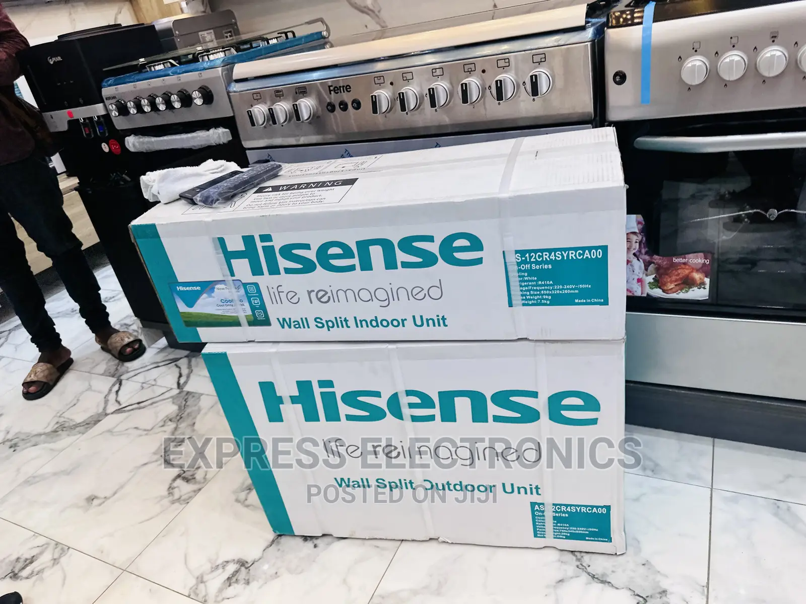 2.5hp Split R410 White Hisense 