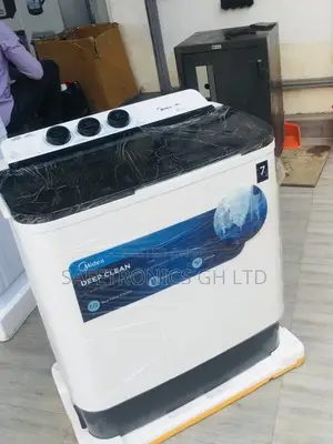 Topload Washingmachine Semiautomatic Midea 7kg White/Blue