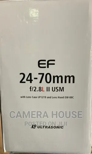 Canon 24-70mm F2.8 Ii Usm Lens