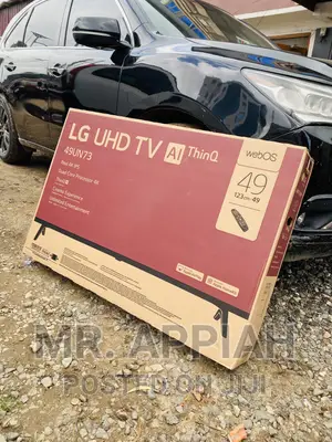 Reliable and New LG(Black)49” Smart Uhd LED Tv 49un7340