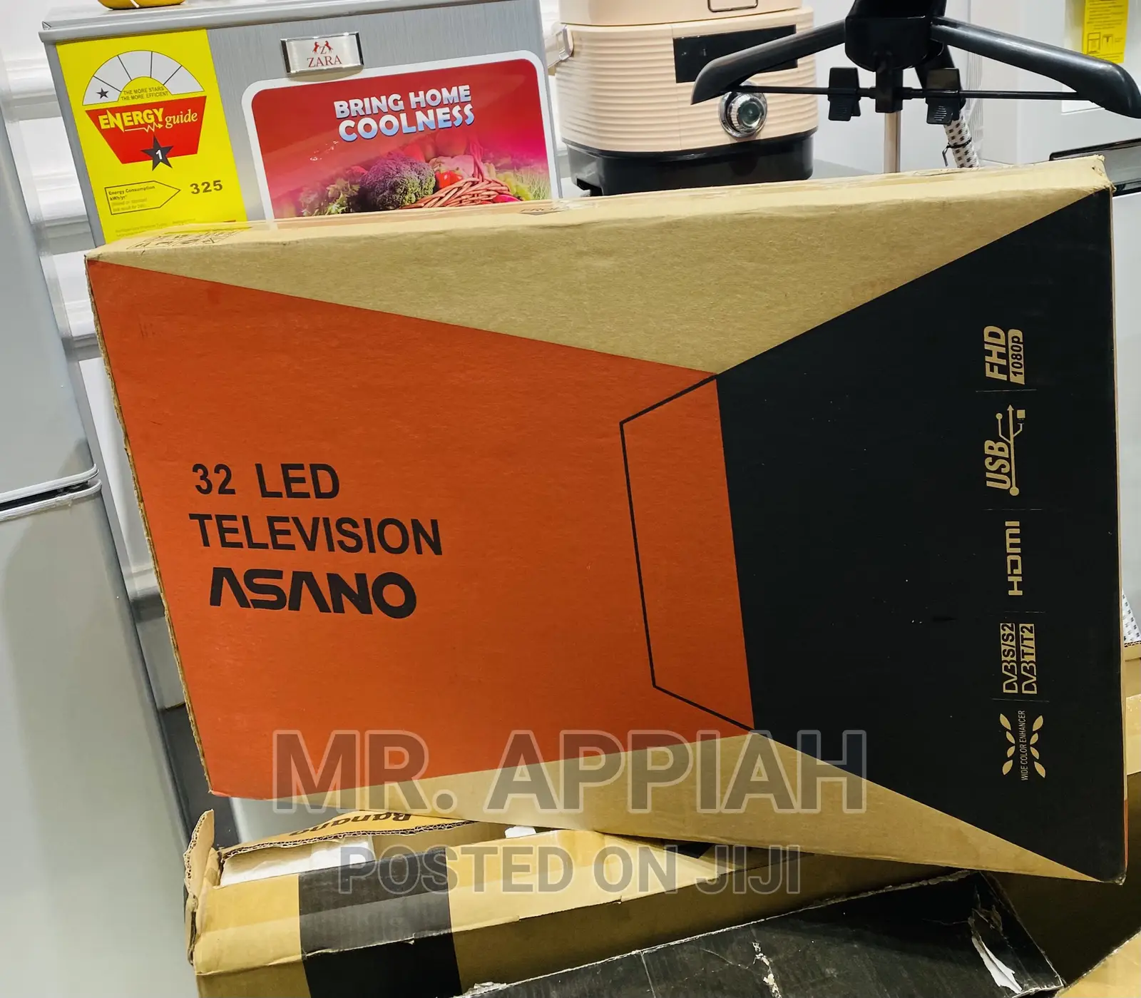 Nice Asano 32 Inch Digital Satelite Basic Black Tv(Black).