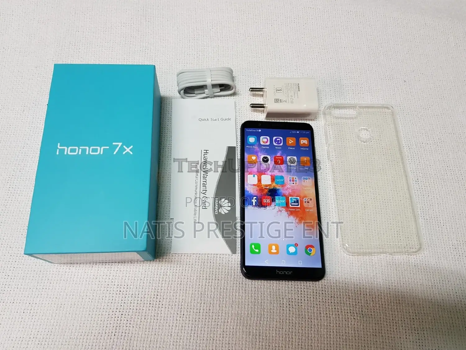 New Huawei Honor 7X 128 GB Black
