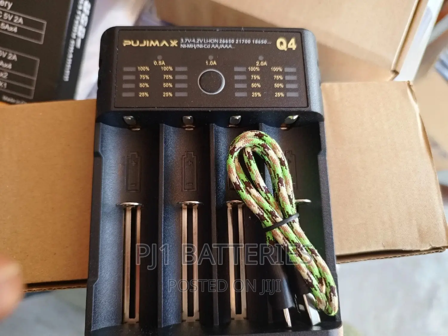 18650 Lithium Digital Charger 3.7volt