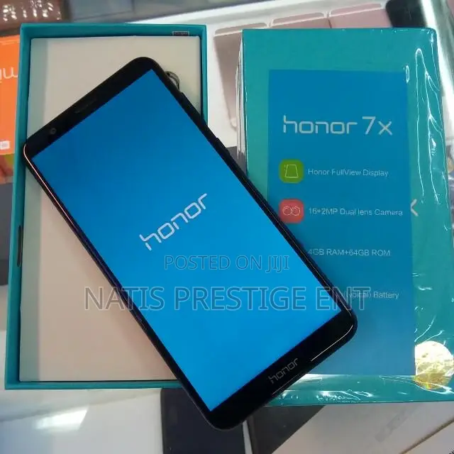 New Huawei Honor 7X 128 GB Black