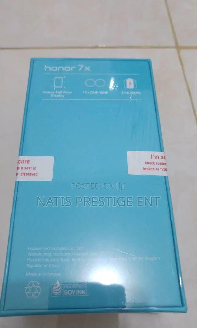 New Huawei Honor 7X 128 GB Black