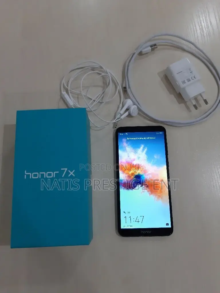 New Huawei Honor 7X 128 GB Black