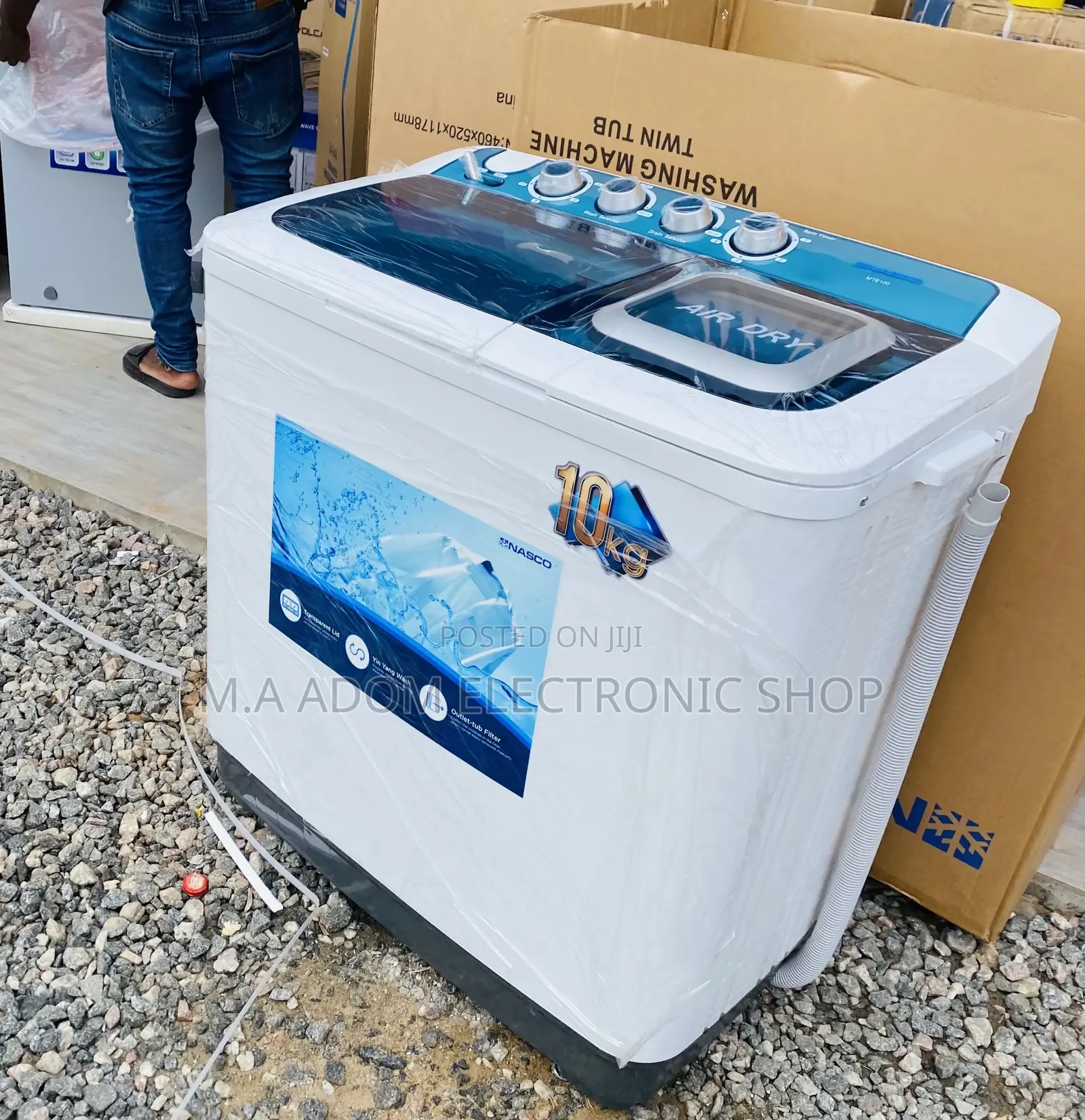Purchase Original Nasco 10kg Washing Machine(Top Load) 