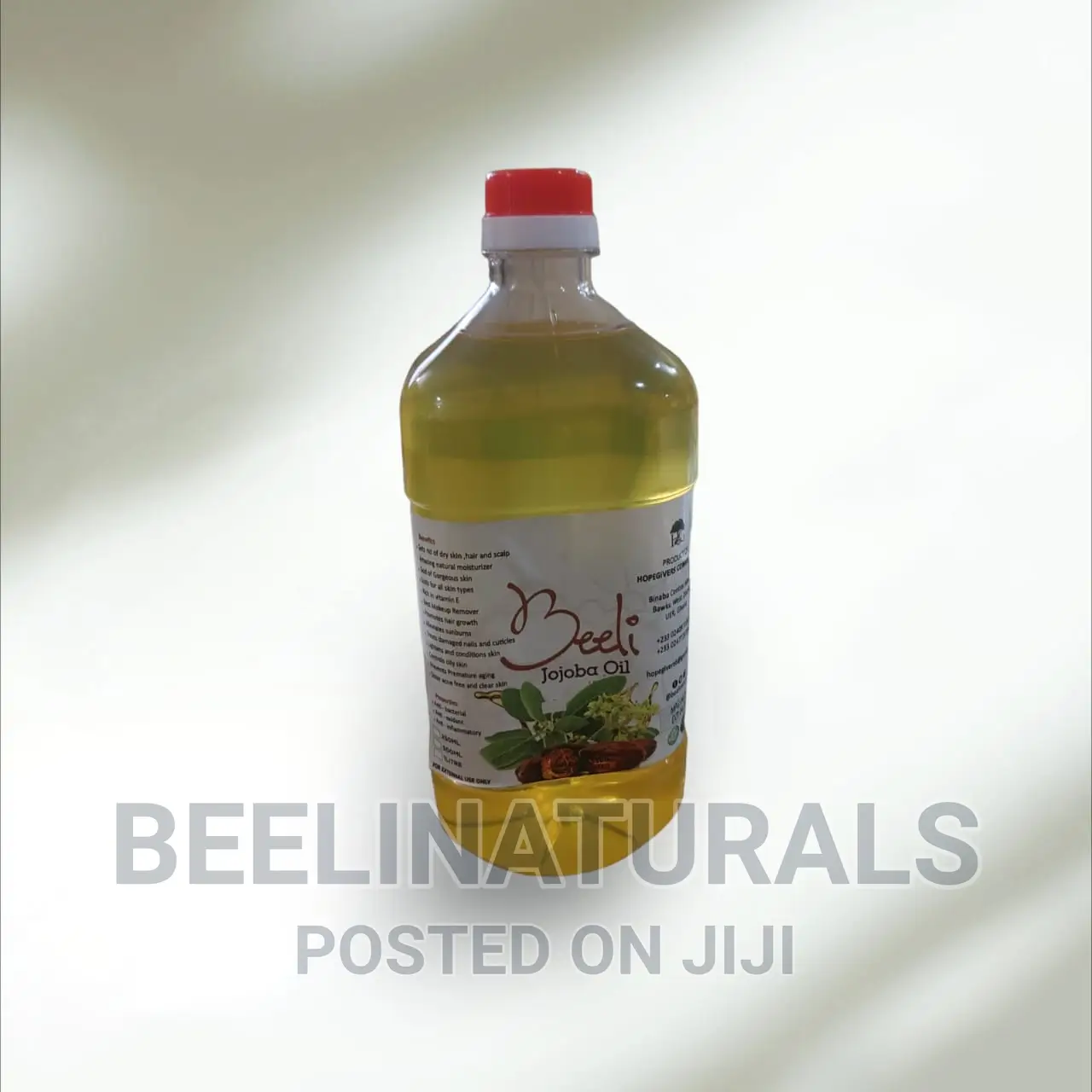 Pure Jojoba Oil 1litre