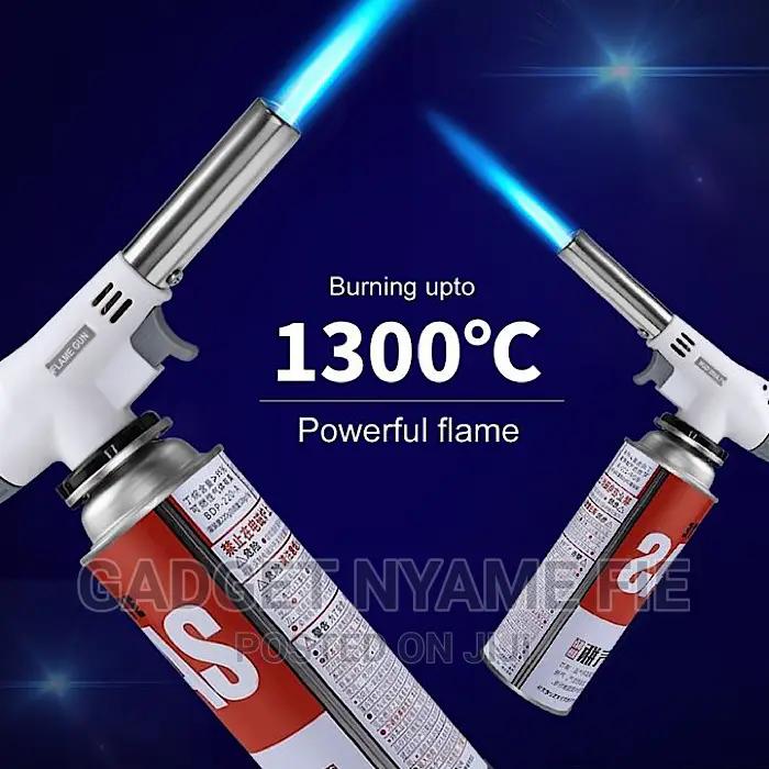 Flame Gun / Blowtorch With Gas Can