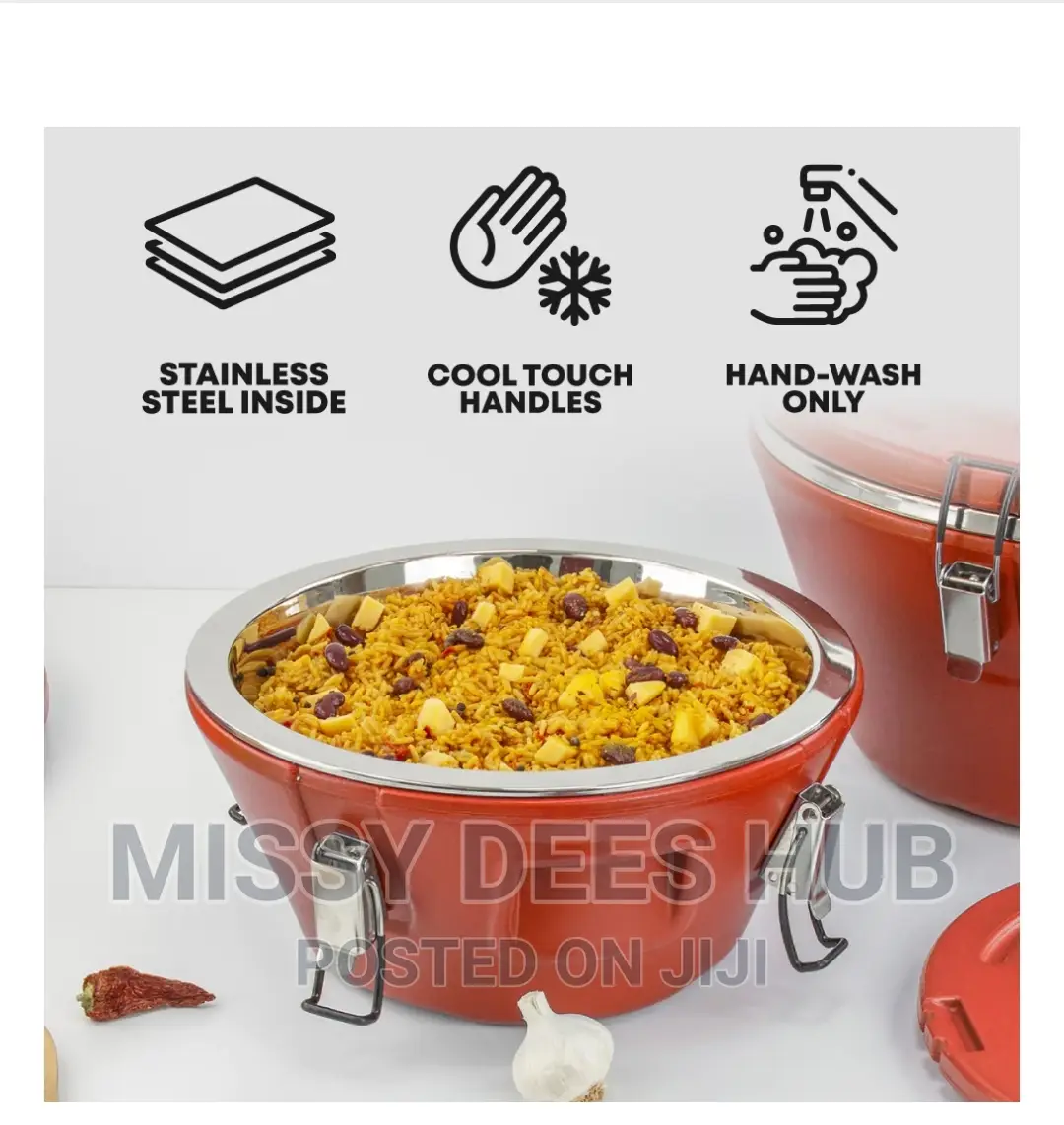 3pcs Large Food Storage Containers