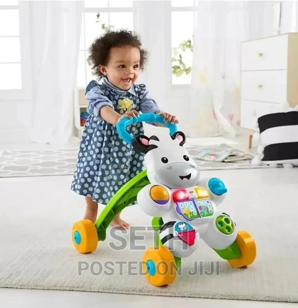 Fisher-Price Baby Walker, Learn With Me Zebra Walker
