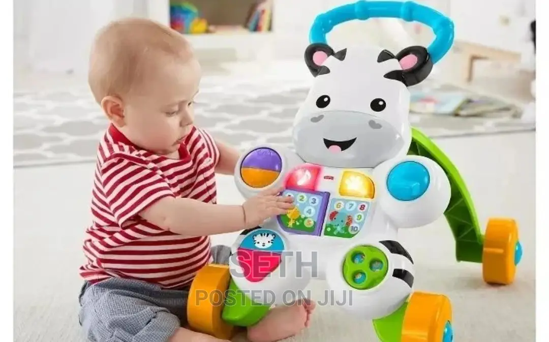 Fisher-Price Baby Walker, Learn With Me Zebra Walker