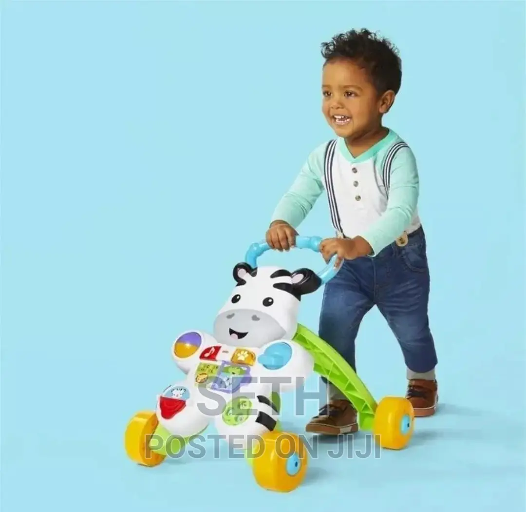 Fisher-Price Baby Walker, Learn With Me Zebra Walker