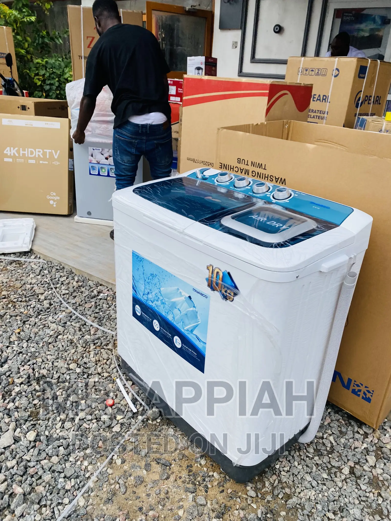 Fast and Efficient Nasco Top Load Washing Machine(12kg) 