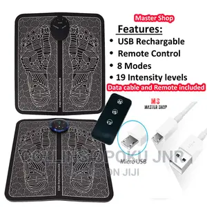 EMS Foot Massager With Leg Cushing Remote