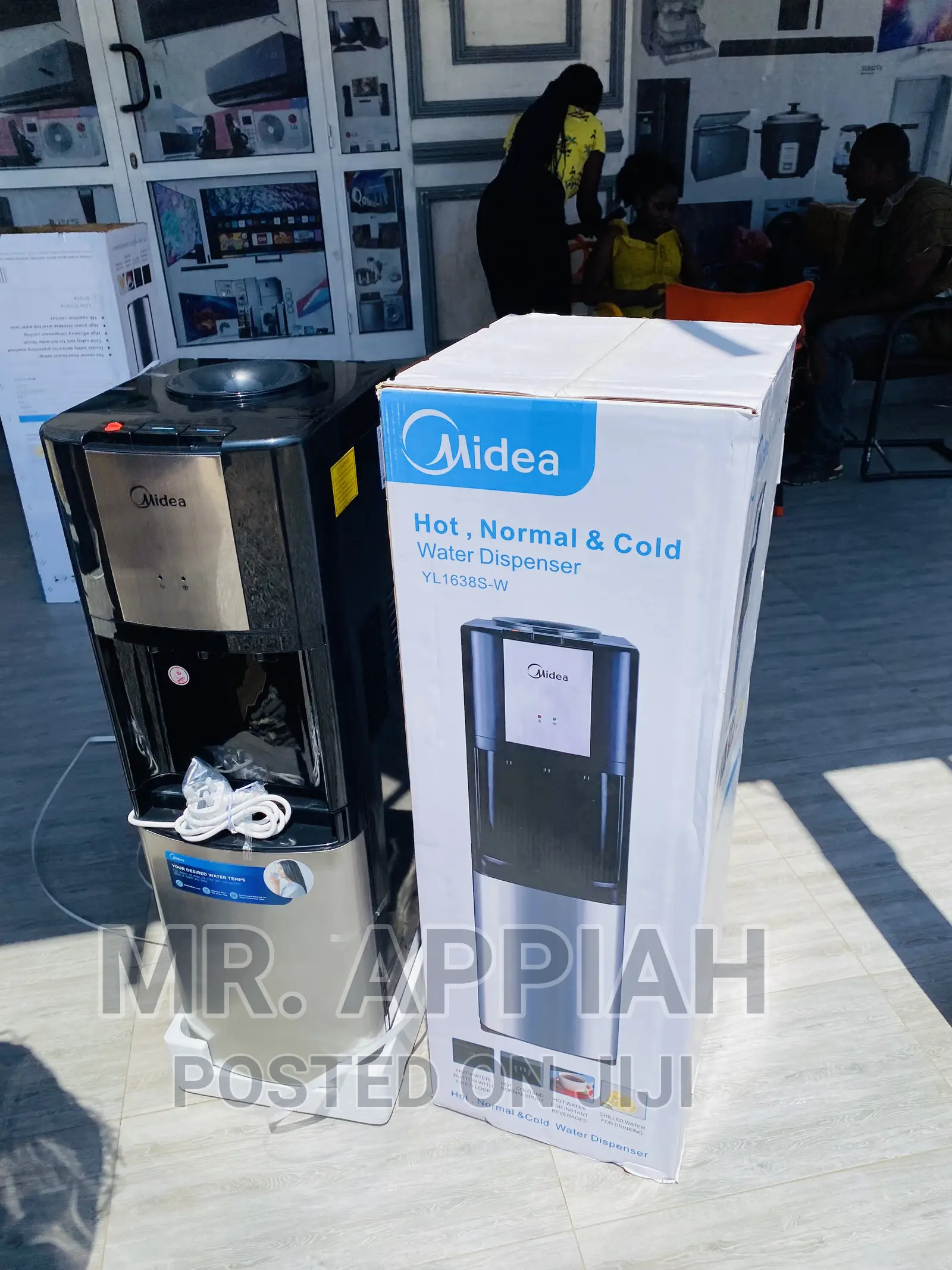 Reliable Midea Yl1638s-W Hot,Cold Normal Water Dispenser.