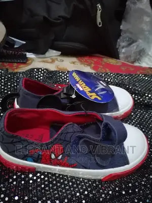 Kids Brand New Shoes From the UK, Spider Man Canvas