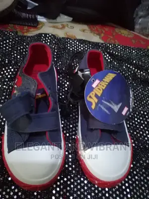 Kids Brand New Shoes From the UK, Spider Man Canvas