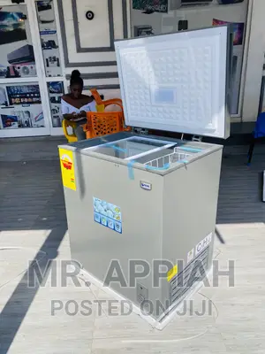 Hit Us for Pearl PCF- Chest Freezer(147ltr)Gray 