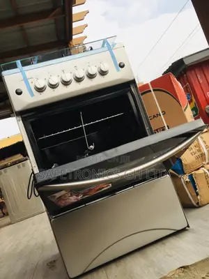 Rotisserie 4 Gas Burner Oven With Grill Volcano Cooker 
