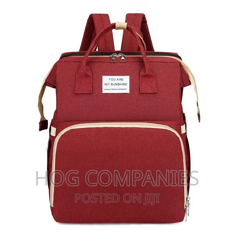 Multifunctional Expandable Baby Travel Diaper Bag - Delivery In 2hours