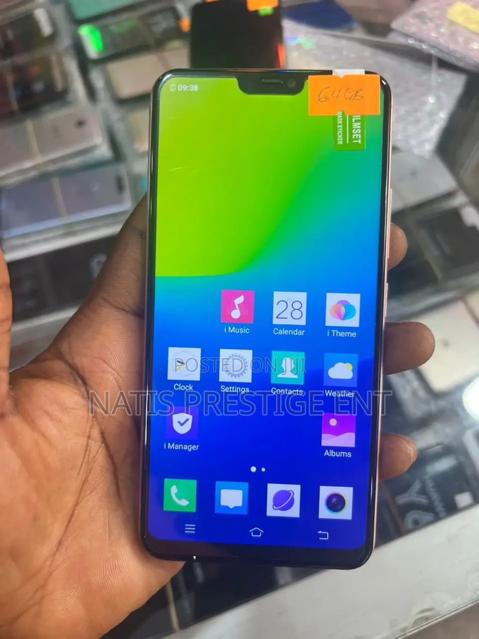 New Vivo U3x 64 GB Black