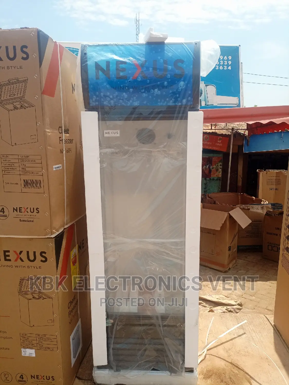 Nexus 230ltr Single Door Display Fridge