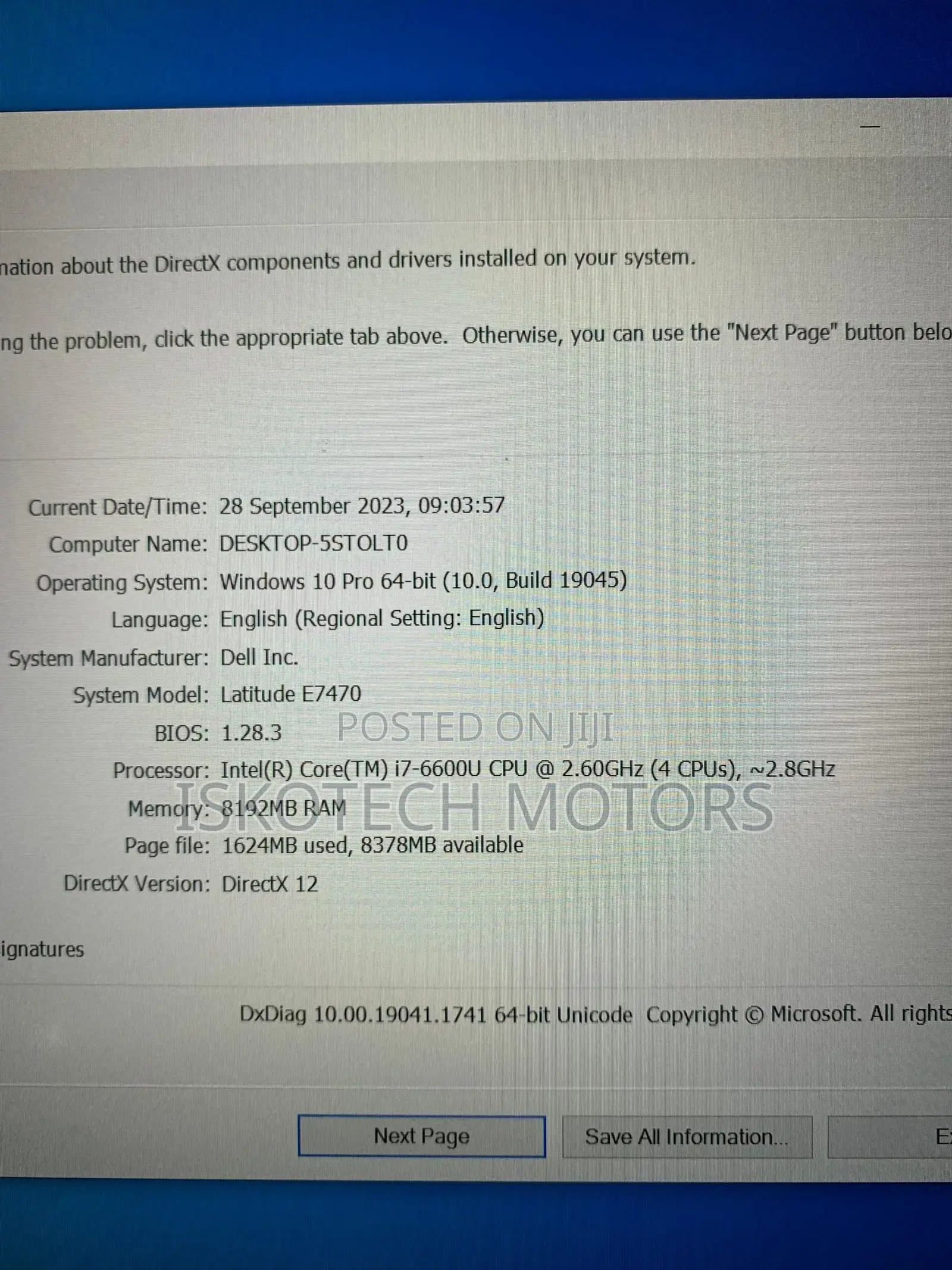 New Laptop Dell Latitude 7480 16GB Intel Core I7 SSD 256GB