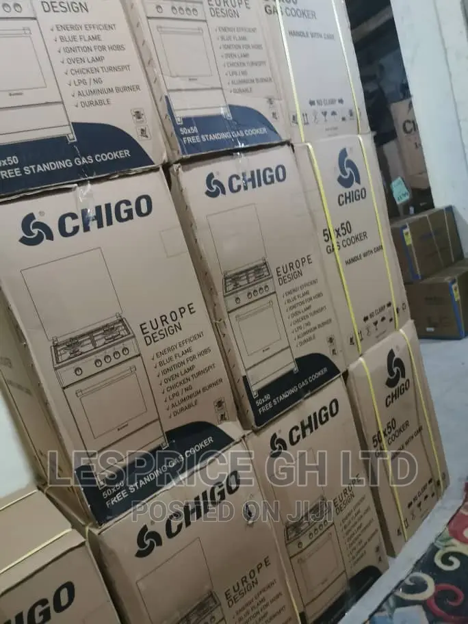 Chigo 50x50 4br Original Gas Cooker