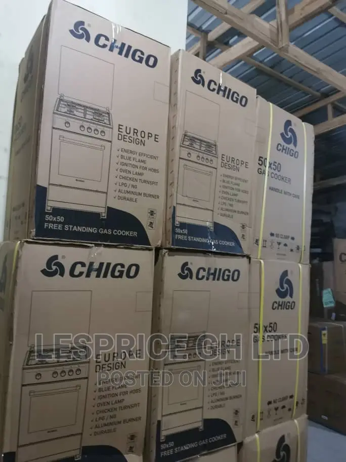 Chigo 50x50 4br Gas Cooker~Fast Cook