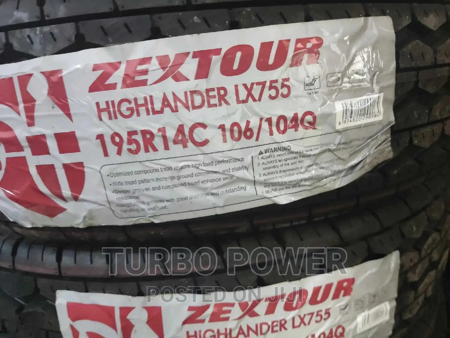 Promotion! 195R14C Zextour Brand New