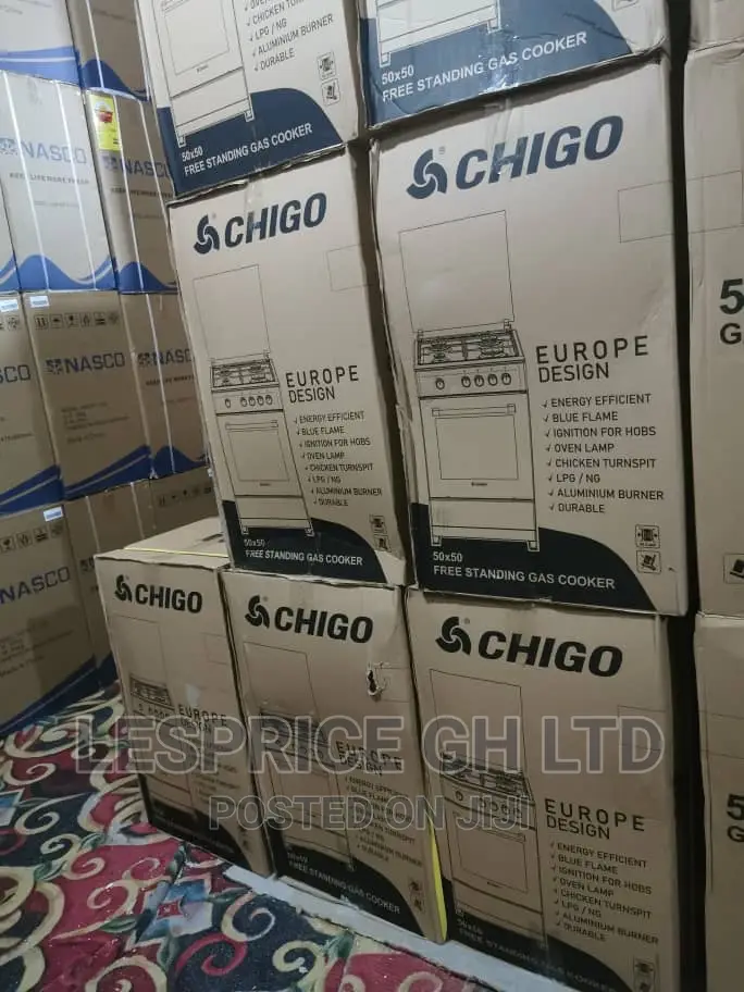 Chigo 50x50~4br Gas Cooker Best Improvement