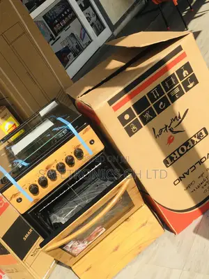 Wooden Light 4 Gas Oven With Grill 50x50 Volcano 