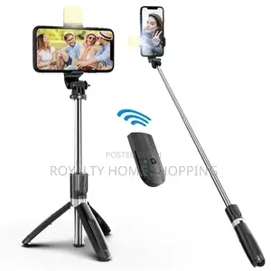 Multi Functional Selfie Stick With Remote Control