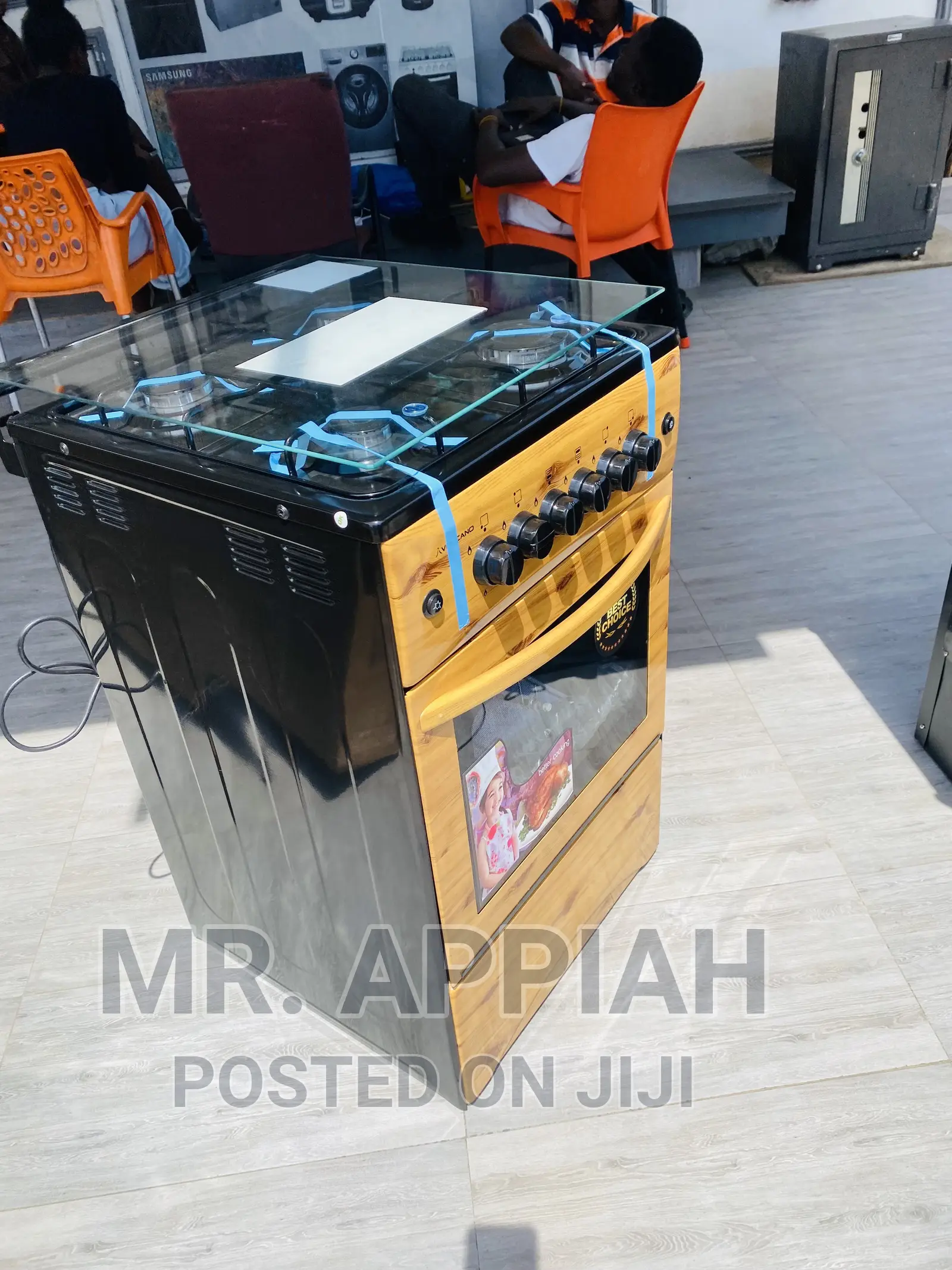 Upgrade Your Kitchen With Volcano Wooden 4 Gas Cooker 