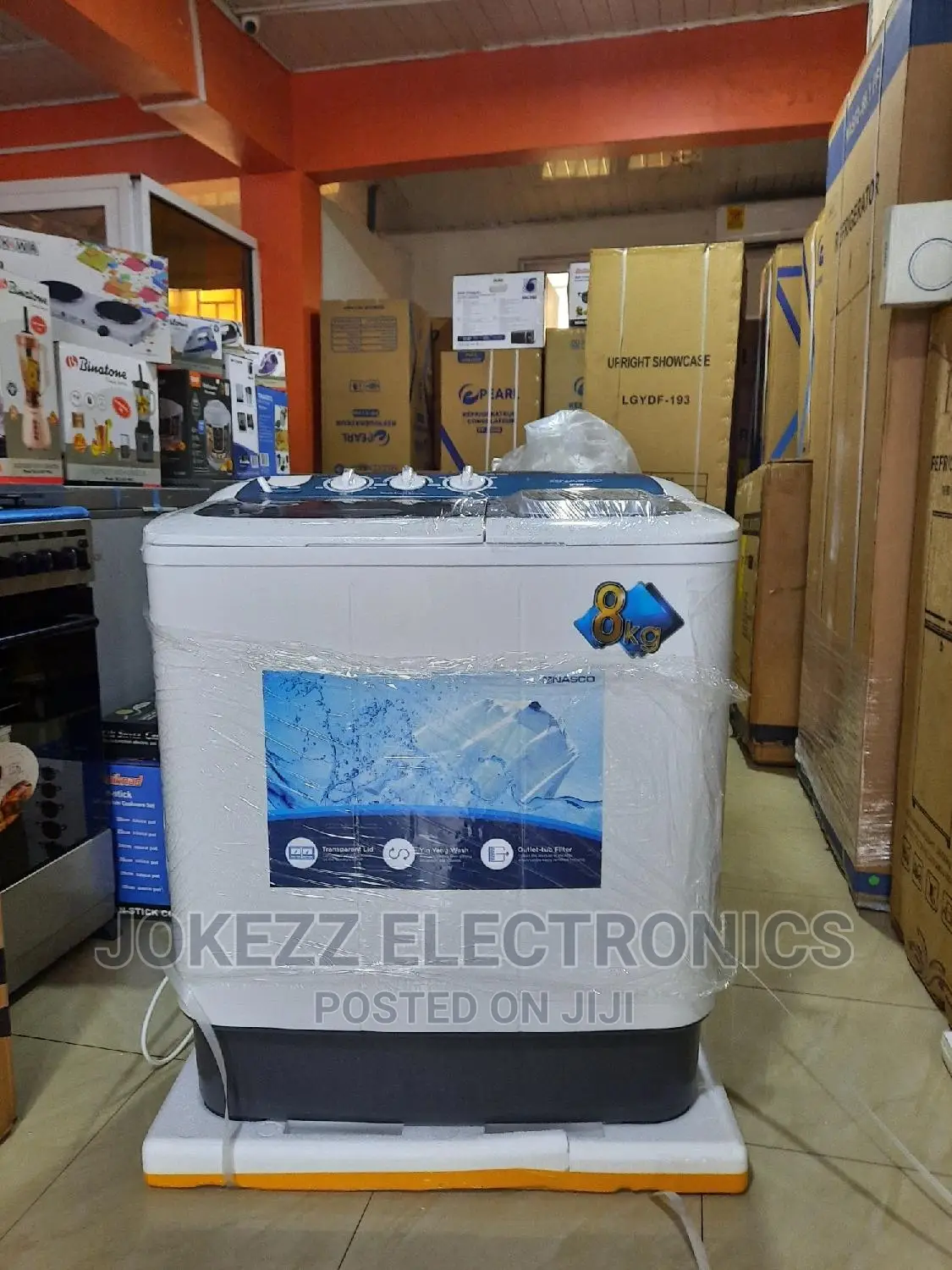 Nasco Washing Machine 8kg