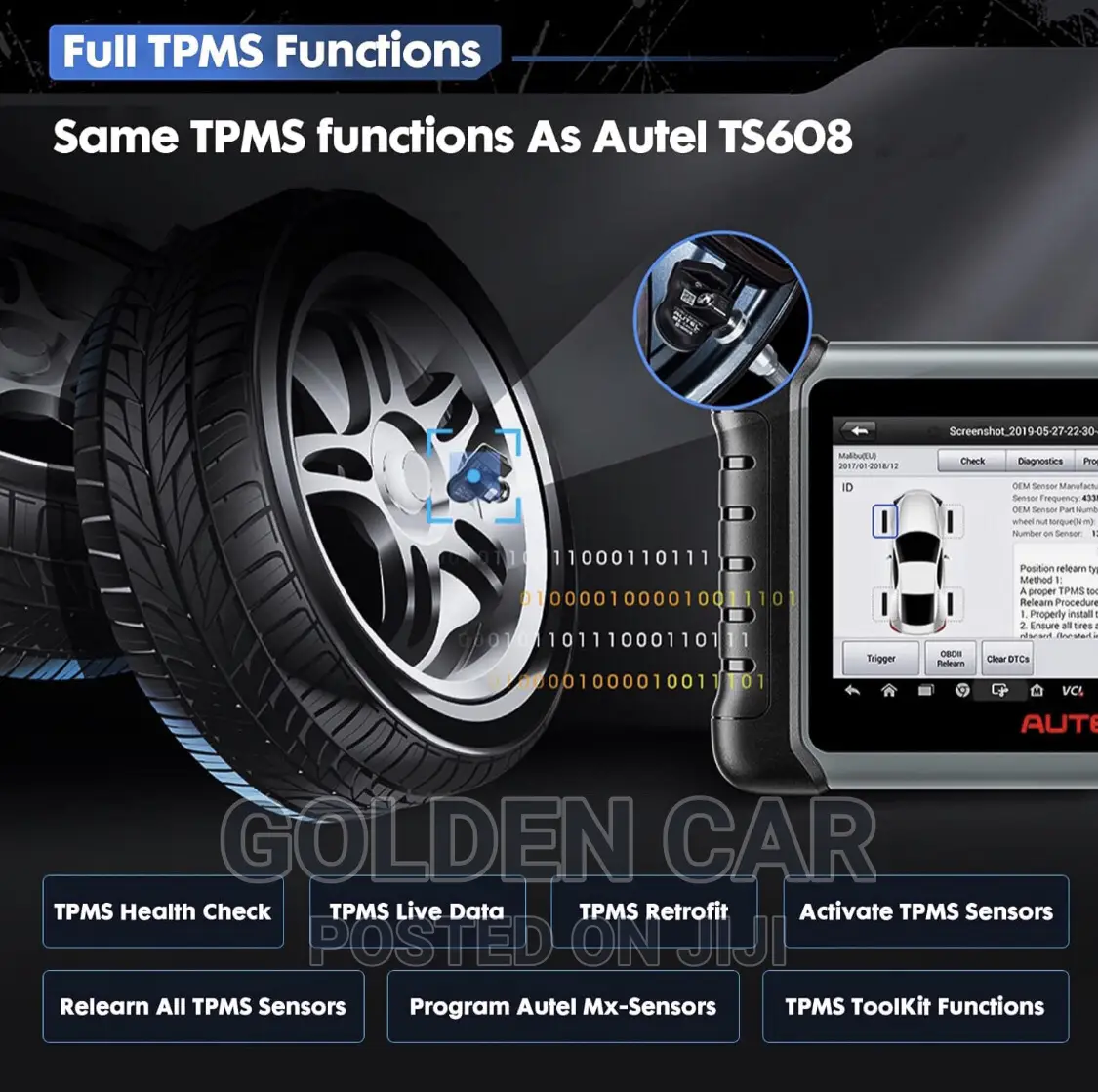 Autel Maxicom Mk808s-ts Bt. Obd2 Car Diagnostic Scanner