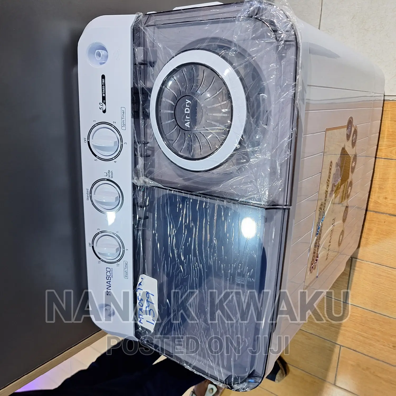 ~Twin Top_nasco 5kg Washing Machine Top Load